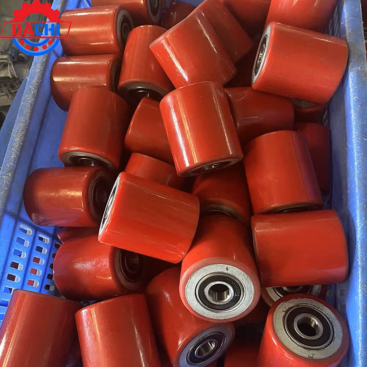 Bánh xe nâng tay PU 70x80mm