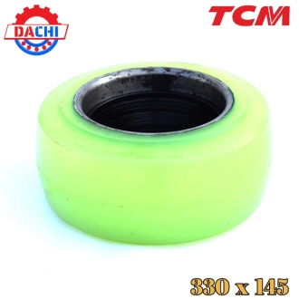 Bánh lái xe nâng điện TCM 330 x 145 x 194mm vật liệu PU