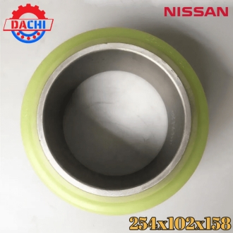 Bánh tải PU xe nâng điện NISSAN 254x102x158mm
