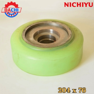 Bánh xe nâng điện PU của Nichiyu 204 x 76mm