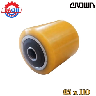 Bánh xe nâng điện PU hãng Crown 85 x 110mm