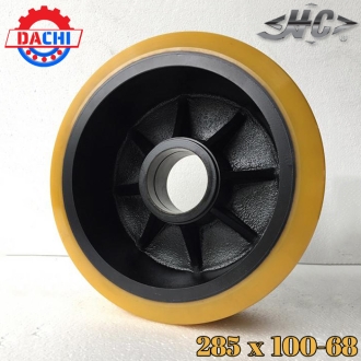 Bánh Xe Nâng Điện PU Hangcha 285 x 100-68mm