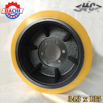 Bánh Xe Nâng Điện PU Hangcha 343 X 135mm