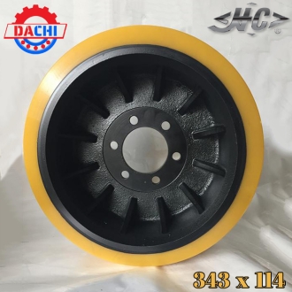 Bánh Xe Nâng Điện PU Hangcha (HC) 343 X 114mm