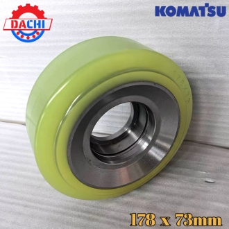Bánh xe nâng điện PU KOMATSU 178x73mm