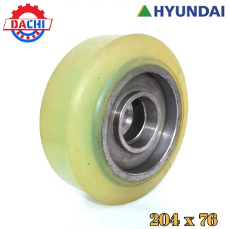 Bánh xe PU 204x76mm cho Xe nâng chạy điện HYUNDAI