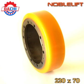 Bánh Xe PU Cho Xe Nâng Noblelift 220 X 70mm
