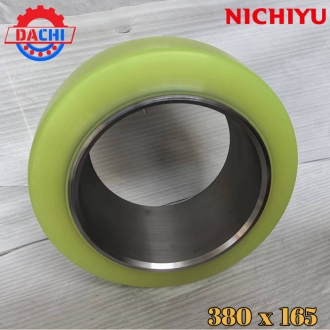 Lốp xe nâng Polyurethane NICHIYU 380 x 165mm