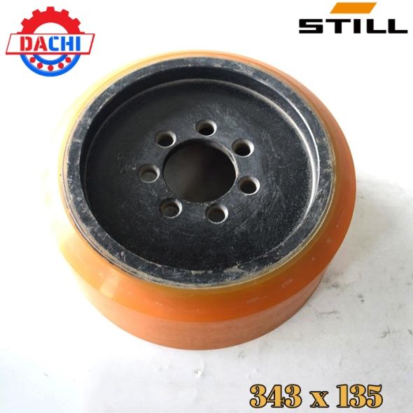 Bánh lái PU 343*135*80mm của xe nâng điện STILL
