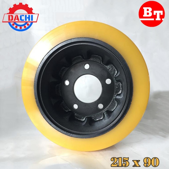 Bánh Lái PU của Xe nâng BT 215 x 90mm