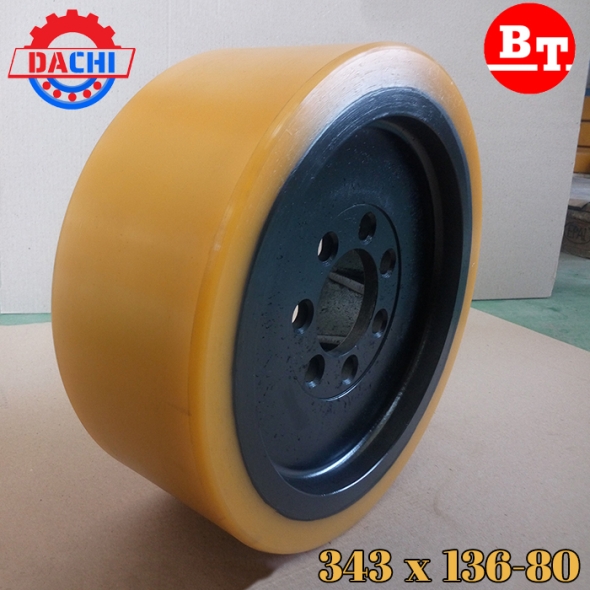 Bánh lái xe nâng điện BT 343 x 136-80mm