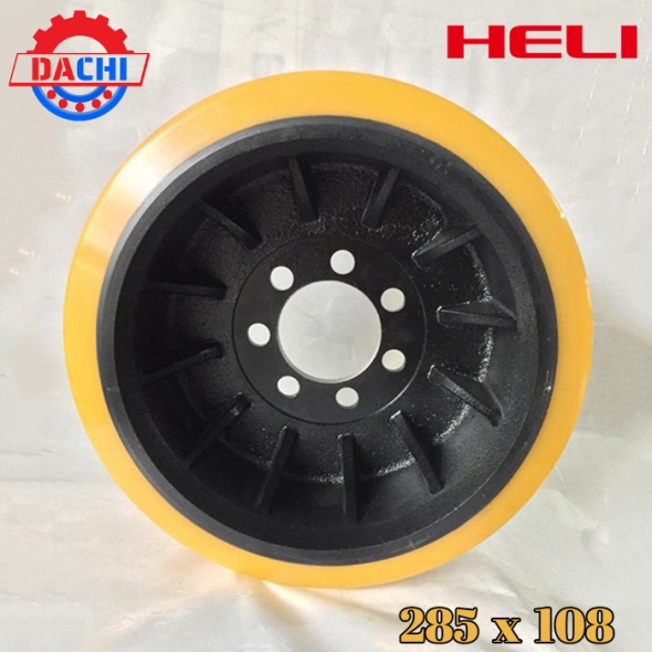 Bánh lái Xe Nâng Điện Heli 285 x 108mm