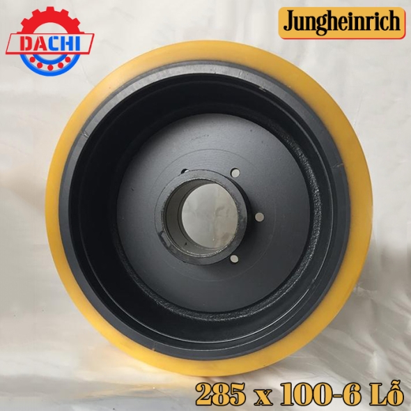 Bánh tải PU Xe Nâng Điện Jungheinrich 285 x 100-6 Lỗ