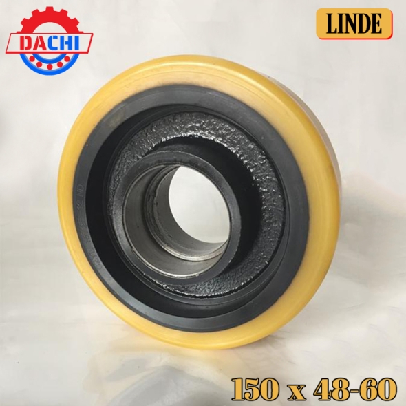 Bánh Xe Nâng Điện PU LINDE 150 x 48-60mm
