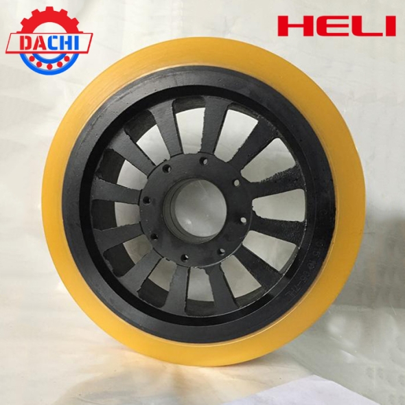 Bánh PU Của Dòng Xe Nâng Điện Heli 343 x 108mm