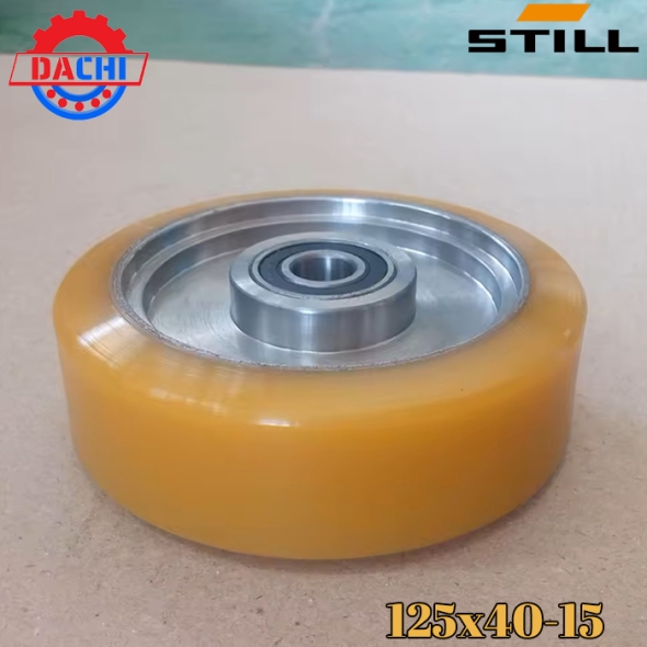 Bánh PU xe nâng Still 125x40-15mm