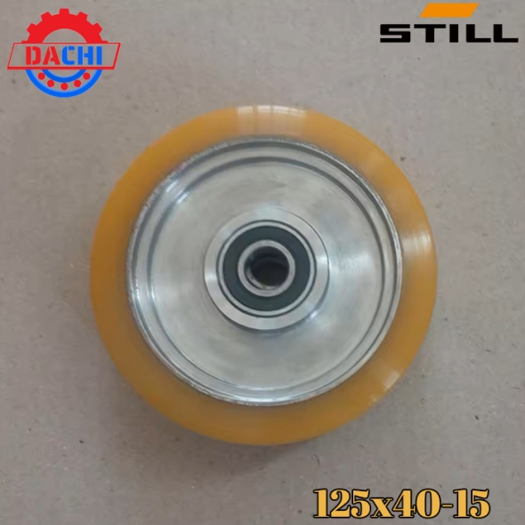 Bánh PU xe nâng Still 125x40-15mm
