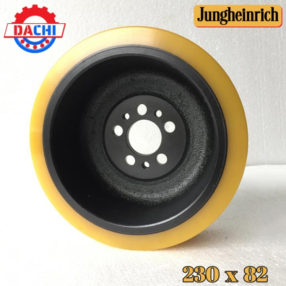 Bánh lái Pu Xe Nâng Điện Jungheinrich 230 x 82mm
