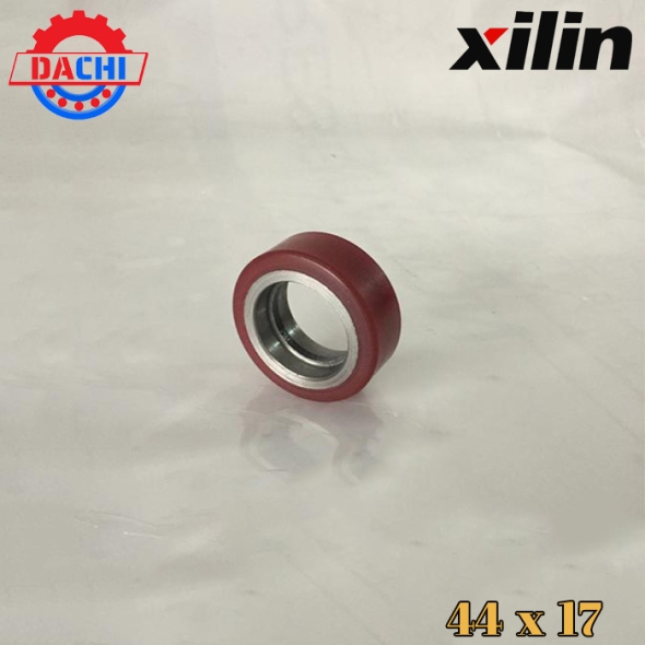 Bánh xe nâng điện PU hãng Xilin 44 x 17mm