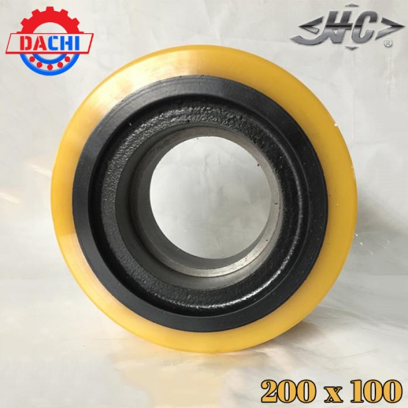 Bánh Xe Nâng Điện PU Hangcha 200 X 100mm
