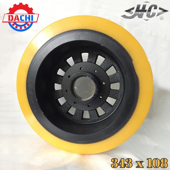 Bánh Xe Nâng Điện PU Hangcha 343 X 108mm