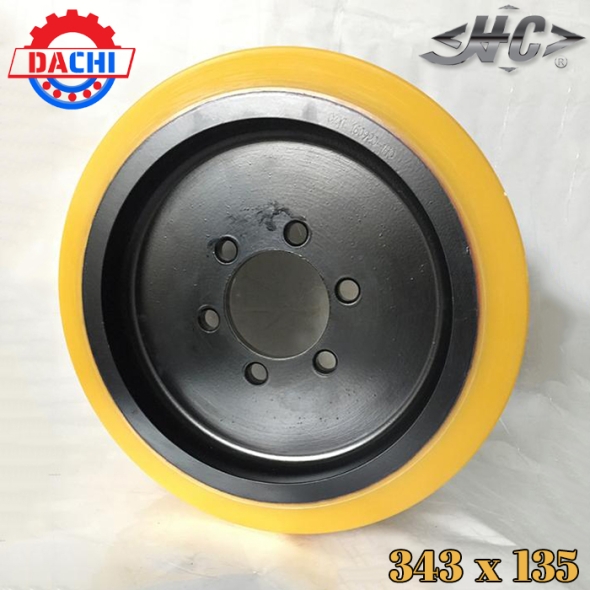Bánh Xe Nâng Điện PU Hangcha 343 X 135mm