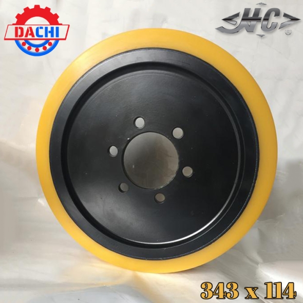 Bánh Xe Nâng Điện PU Hangcha (HC) 343 X 114mm