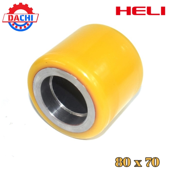 Bánh Xe Nâng Điện Pu Heli 80 x 70mm