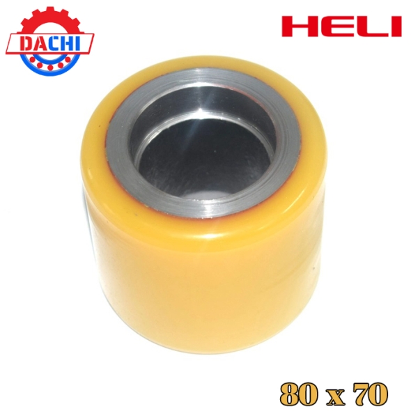 Bánh Xe Nâng Điện Pu Heli 80 x 70mm