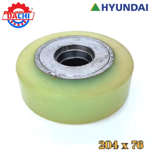 Bánh xe PU 204x76mm cho Xe nâng chạy điện HYUNDAI