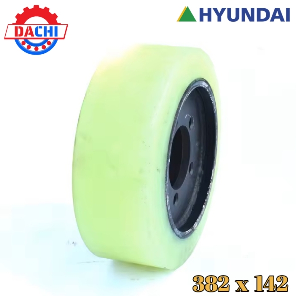 Bánh xe PU 382 x 142mm cho Xe nâng chạy điện HYUNDAI