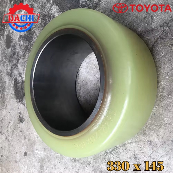Bánh xe PU cho dòng xe nâng Toyota 330 x 145mm