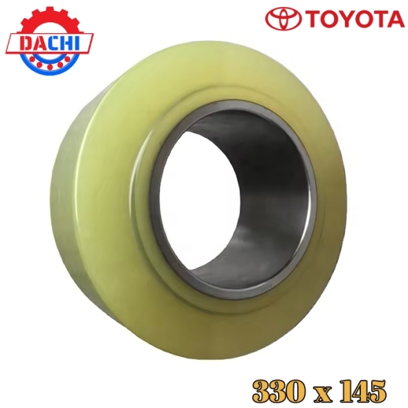 Bánh xe PU cho dòng xe nâng Toyota 330 x 145mm
