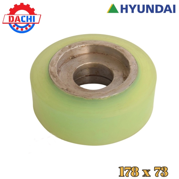 Bánh Xe PU Cho Xe Nâng Chạy Điện HYUNDAI 178 X 73mm
