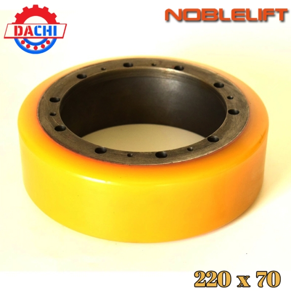 Bánh Xe PU Cho Xe Nâng Noblelift 220 X 70mm
