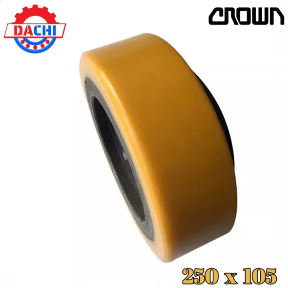 Bánh Xe Pu Của Xe Nâng Điện Crown 250x105-80mm