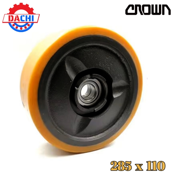 Bánh Xe Pu Của Xe Nâng Điện Crown 285 X 110mm
