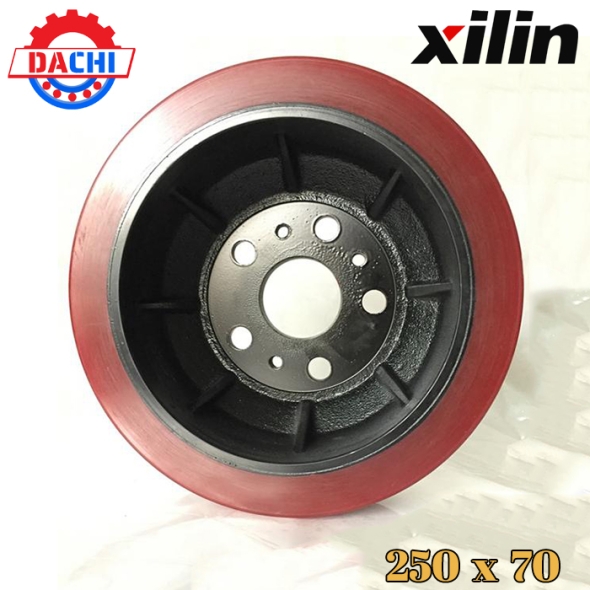 Bánh Xe PU Của Xe Nâng Điện Xilin 250 X 70mm