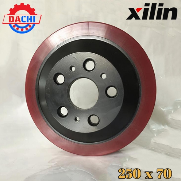 Bánh Xe PU Của Xe Nâng Điện Xilin 250 X 70mm