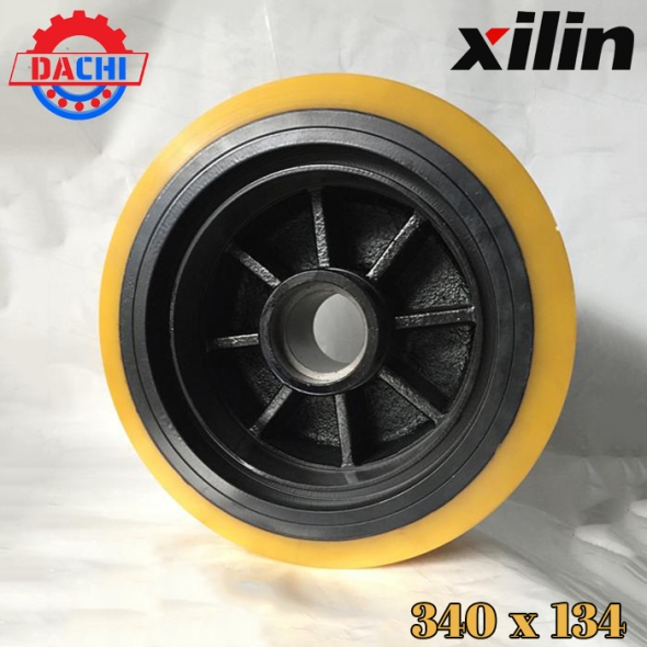 Bánh Xe PU Của Xe Nâng Điện Xilin 340 X 134mm