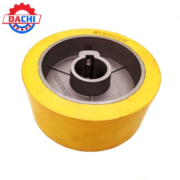Con lăn nạp cho máy bào bốn mặt phủ cao su